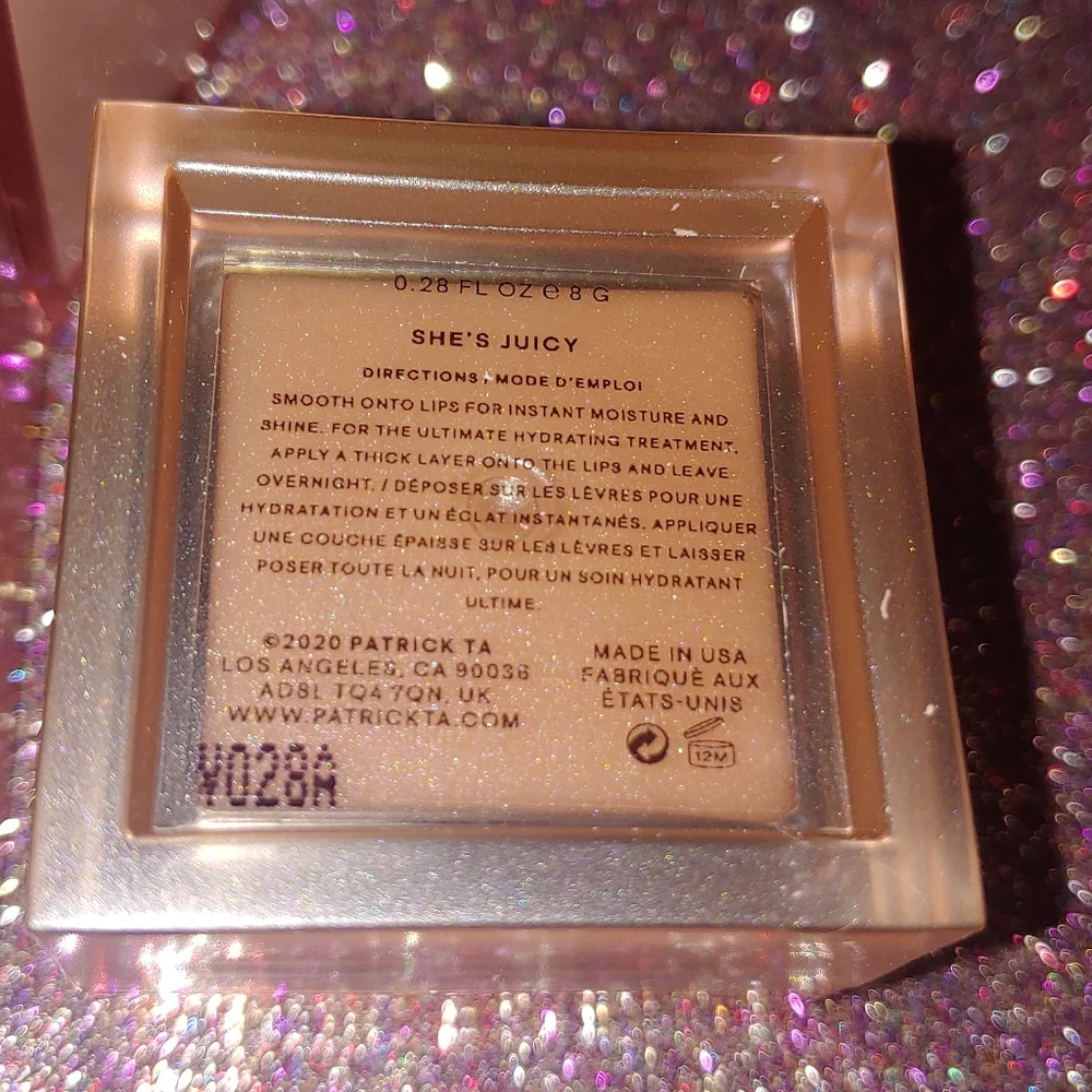 She's Juicy Major Glow Softening Lip Masque PATRICK TA